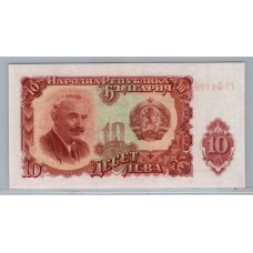 BULGARIA HERMOSO BILLETE SIN CIRCULAR